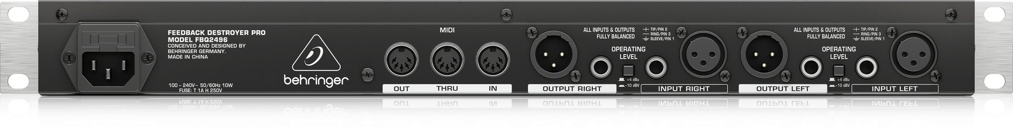 Behringer FBQ2496 Feedback Destroyer Pro - Andertons Music Co.